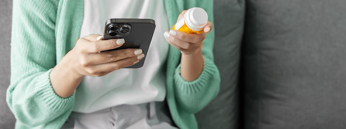 Patient managing medication