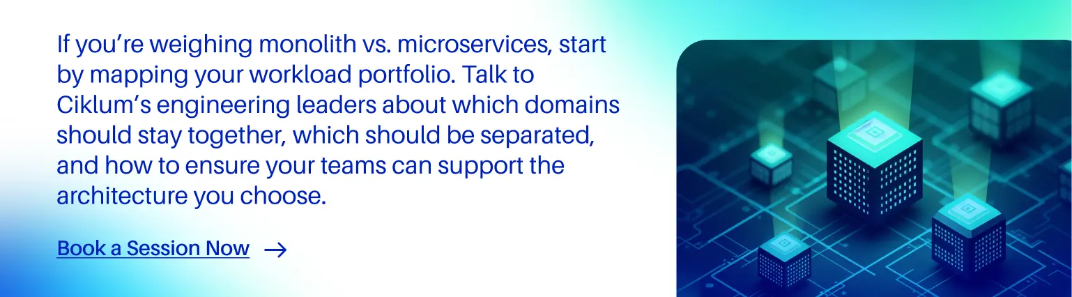 monolith-vs-microservices Book a session now